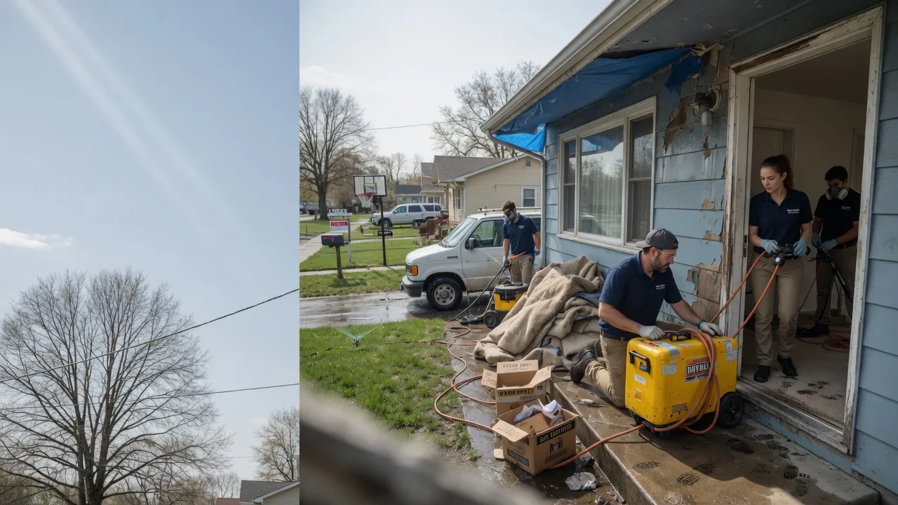 Basement Flood Cleanup in Martin, OH near me